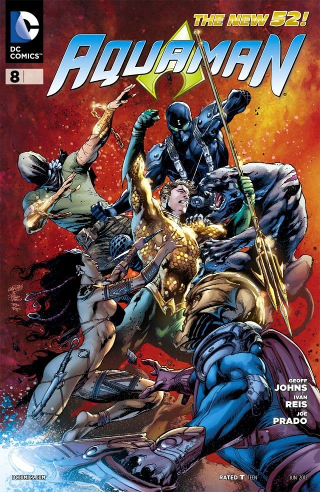 Aquaman #8 cover