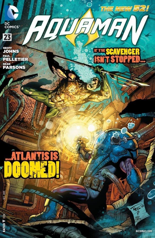 Aquaman #23 cover