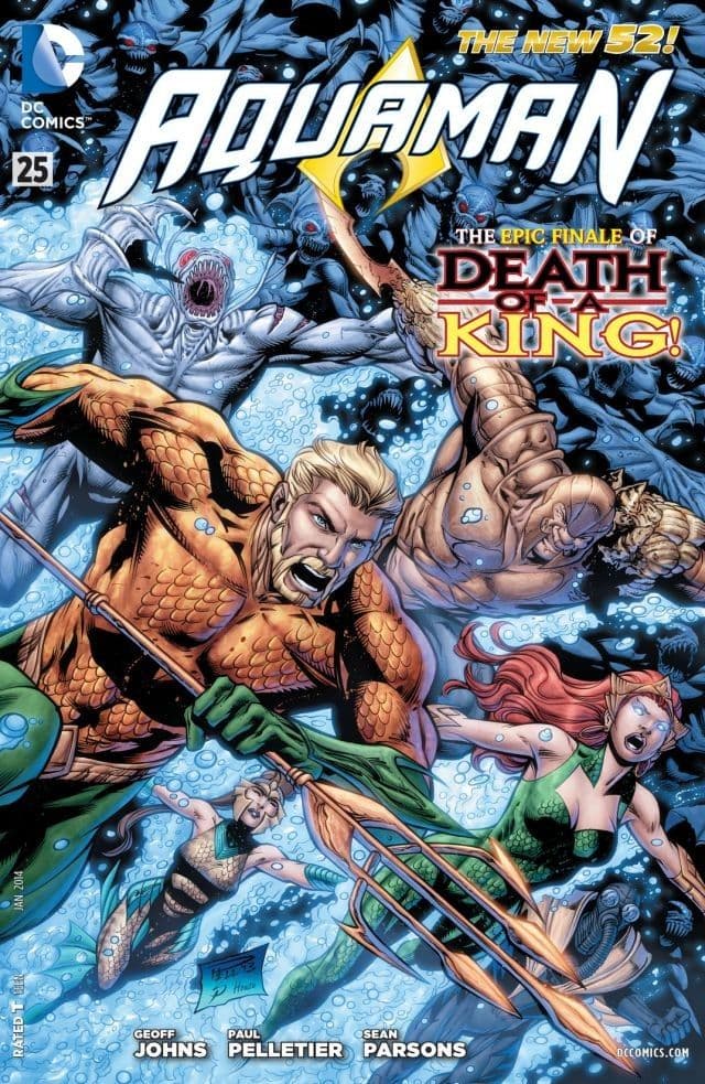 Aquaman #25 cover