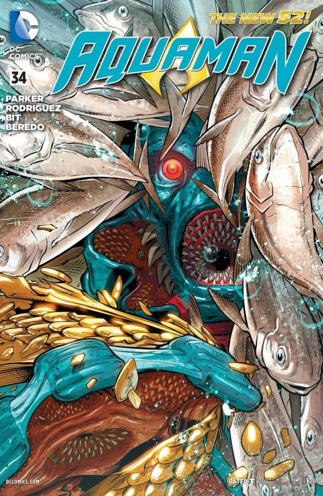 Aquaman #34 cover