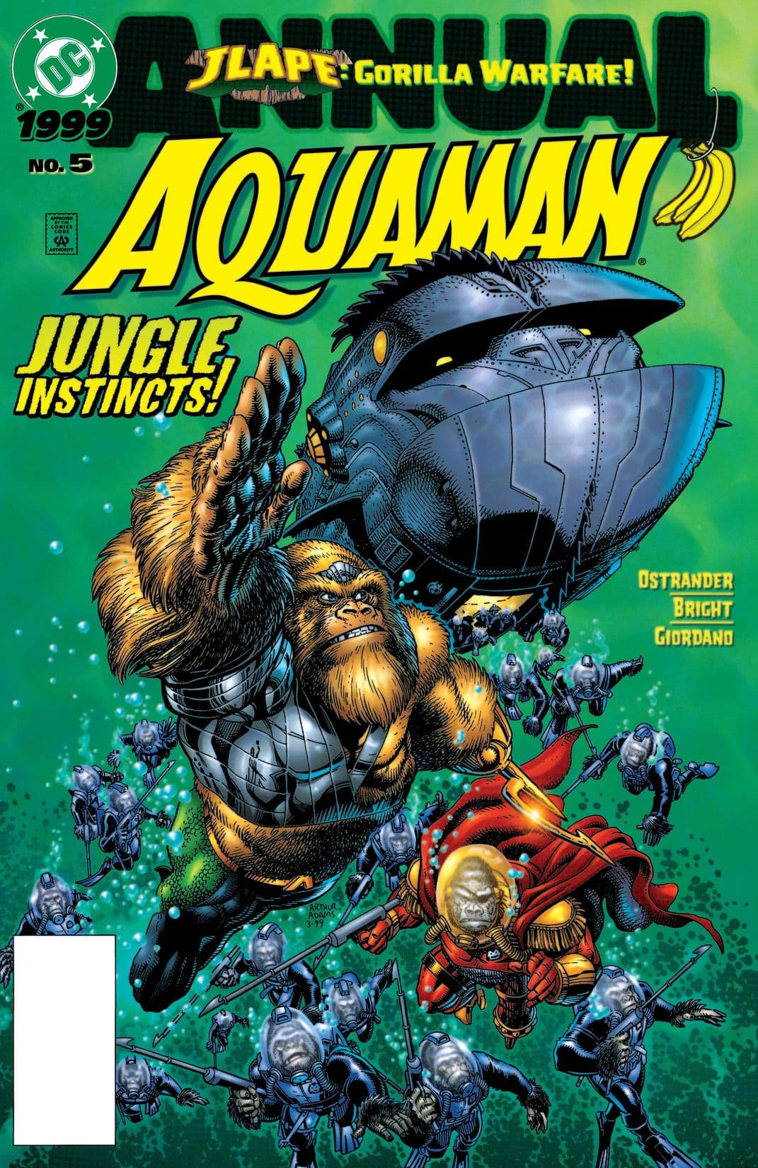 Aquaman Annual #5 cover