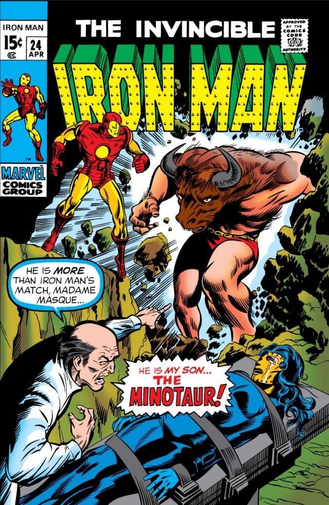 Iron Man #24 cover
