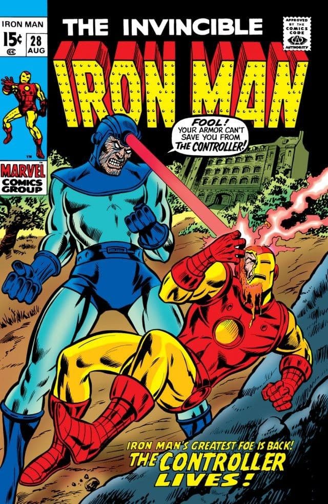 Iron Man #28 cover