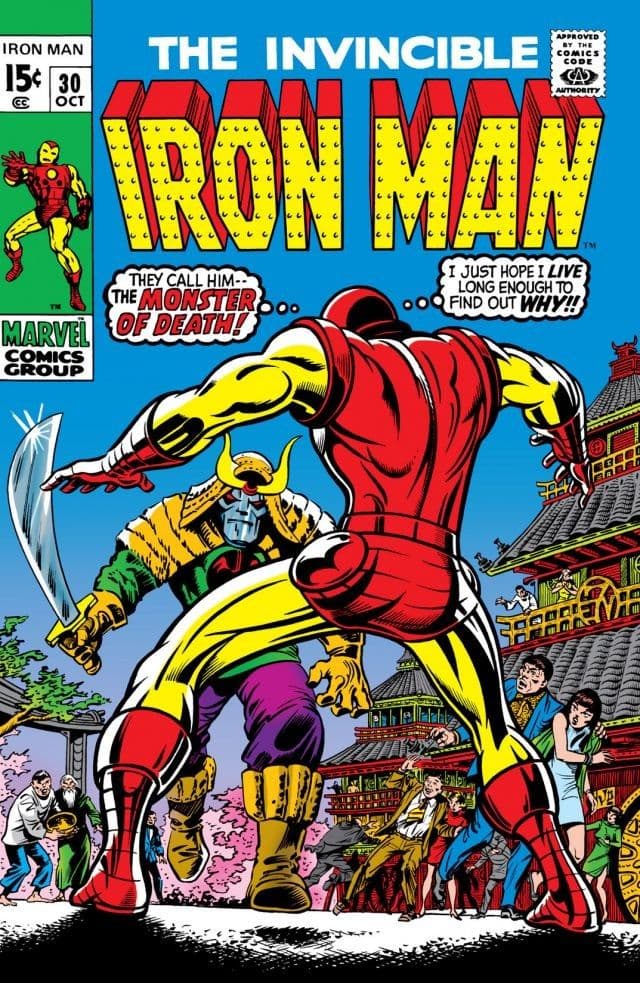 Iron Man #30 cover