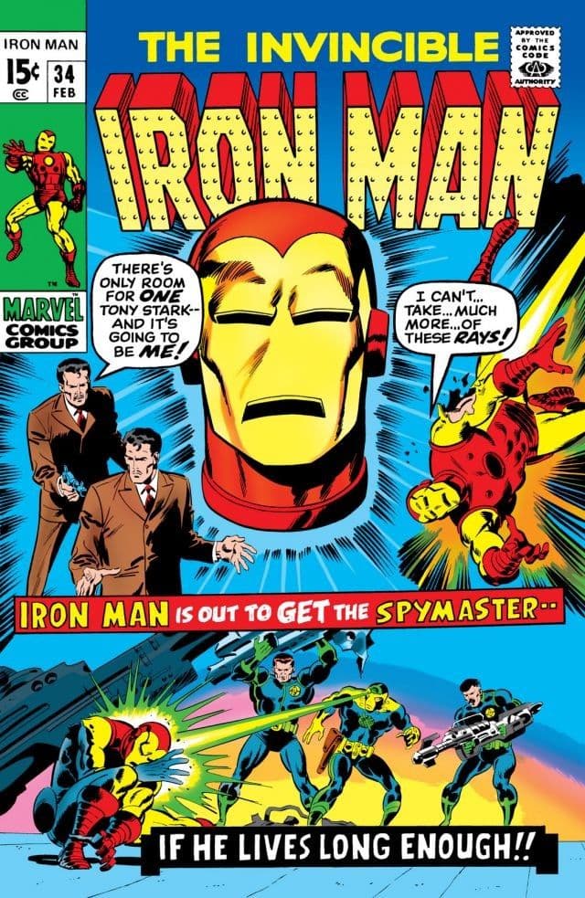 Iron Man #34 cover