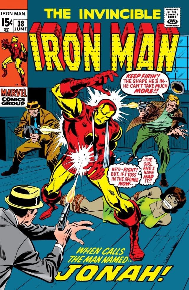 Iron Man #38 cover
