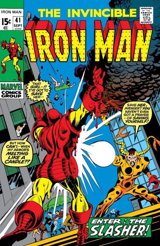 Iron Man #41 cover