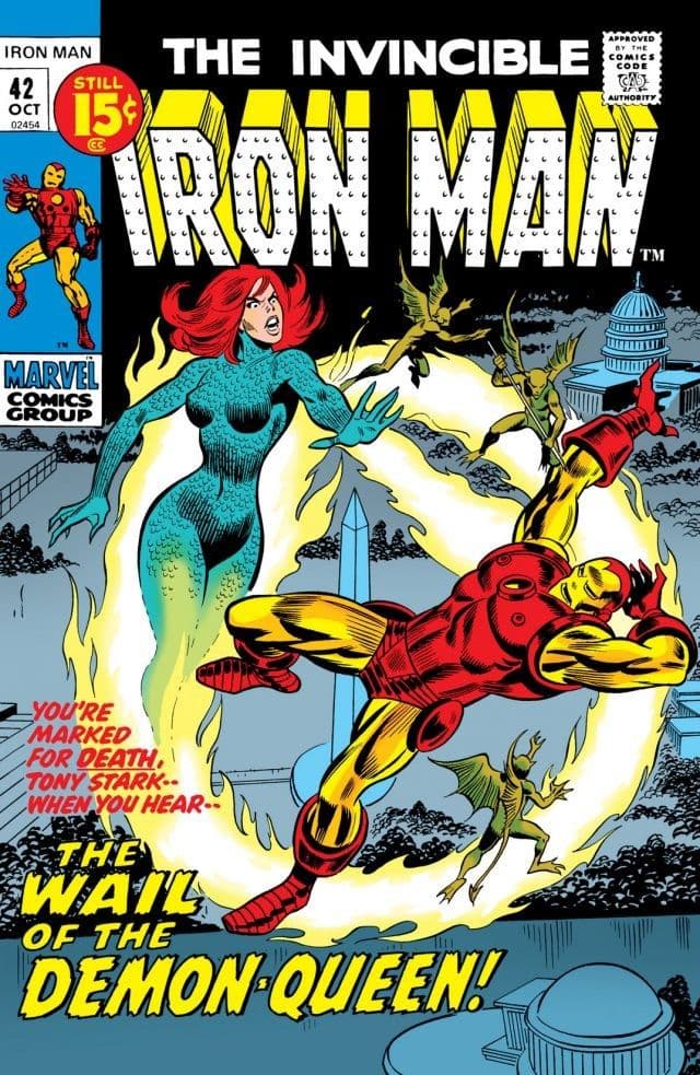Iron Man #42 cover