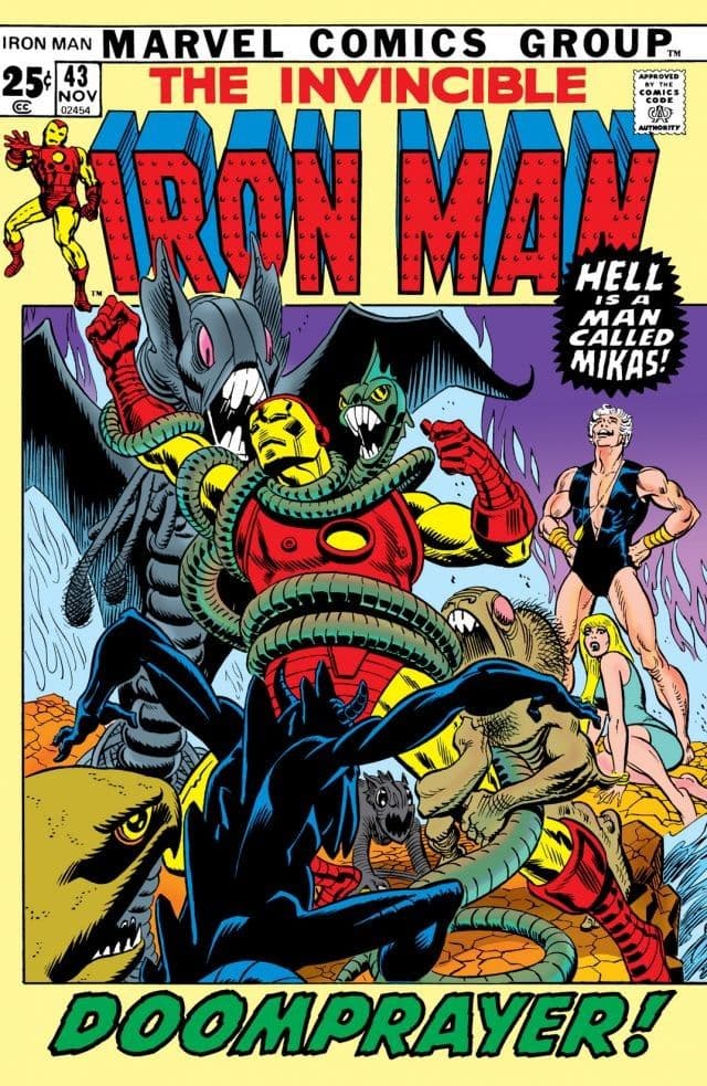 Iron Man #43 cover