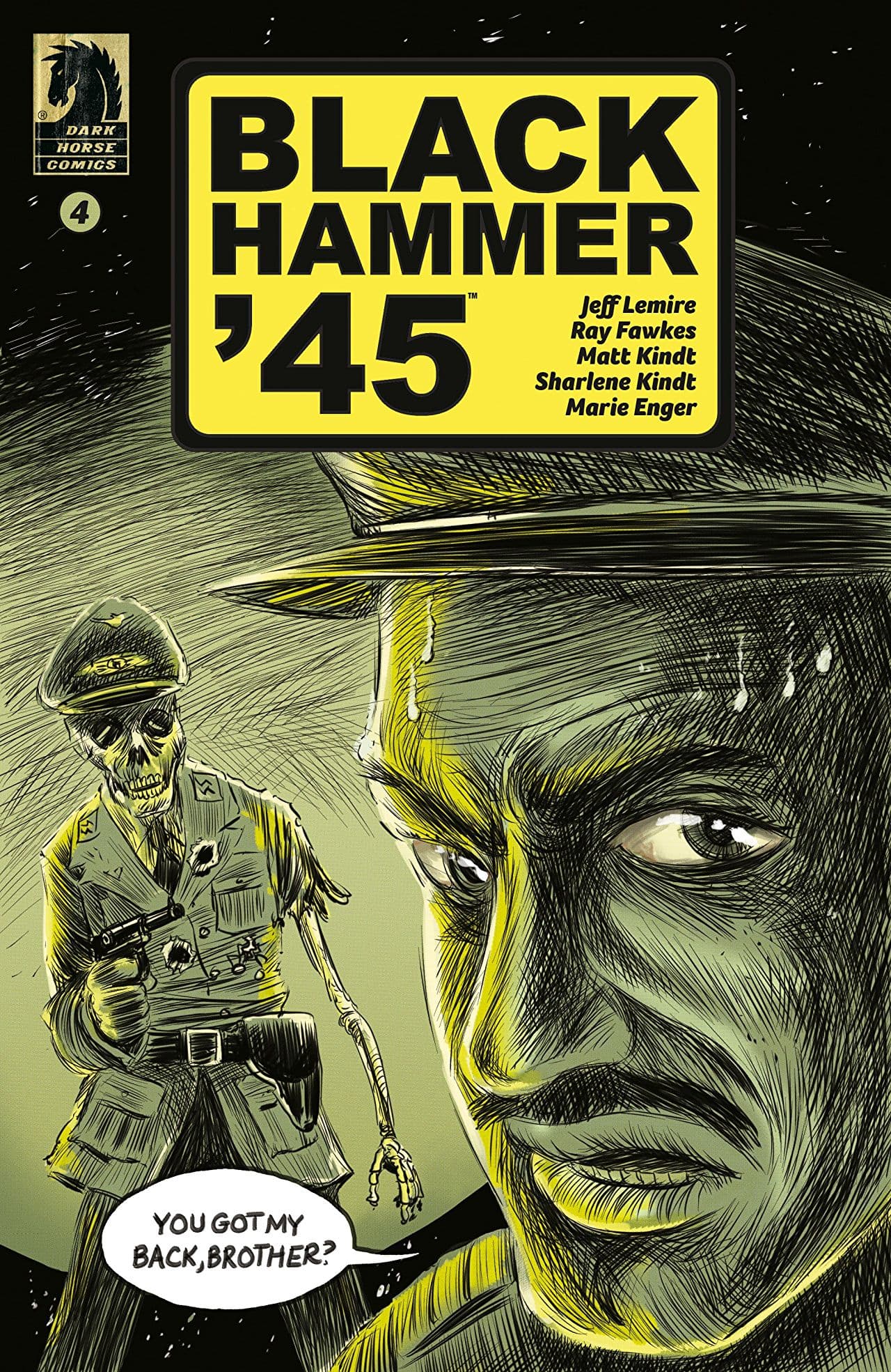 Black Hammer '45 #4 cover