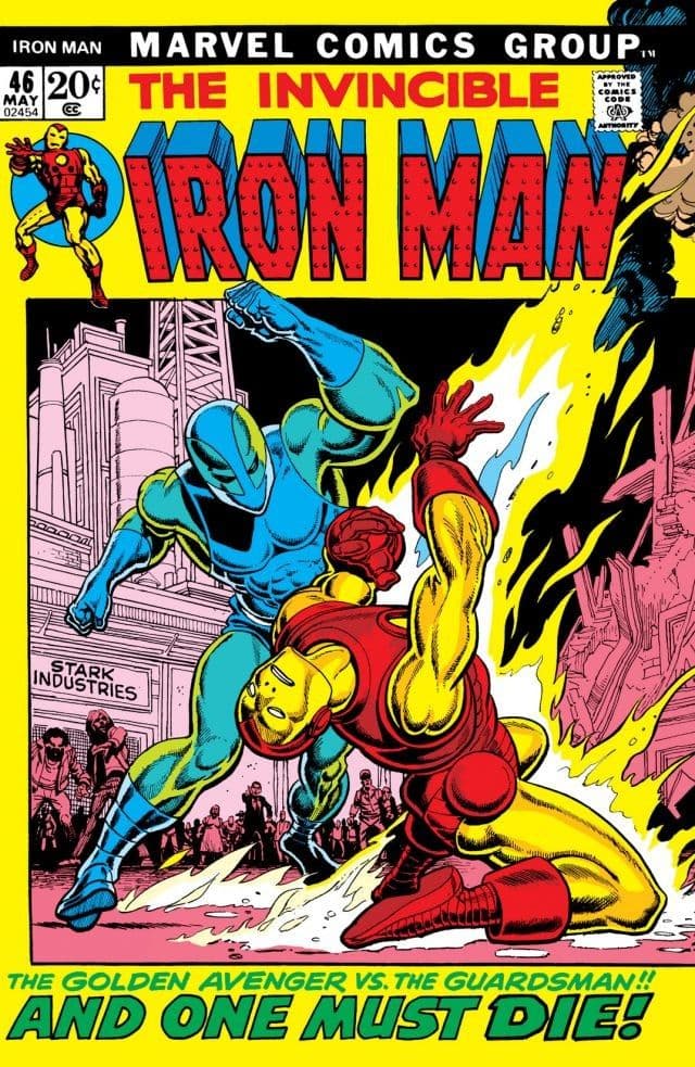 Iron Man #46 cover