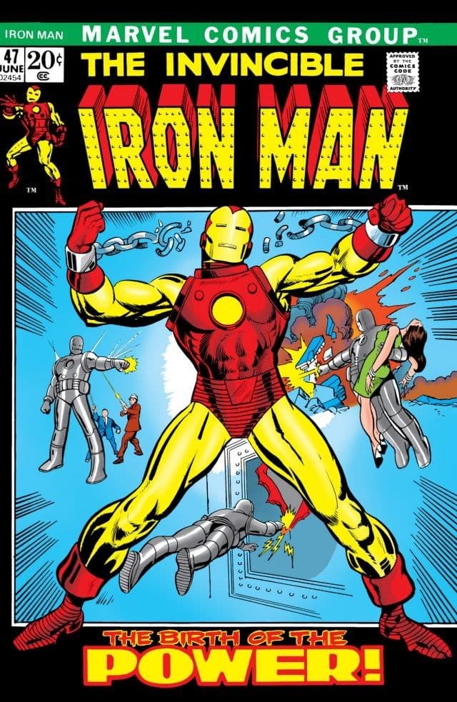 Iron Man #47 cover