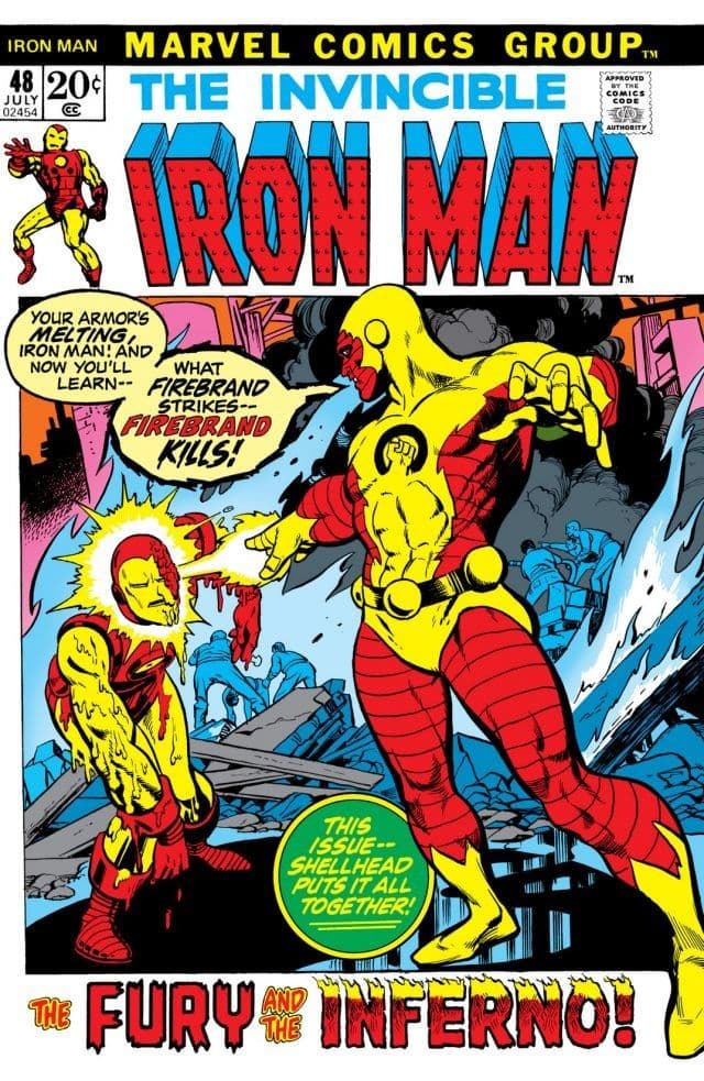 Iron Man #48 cover