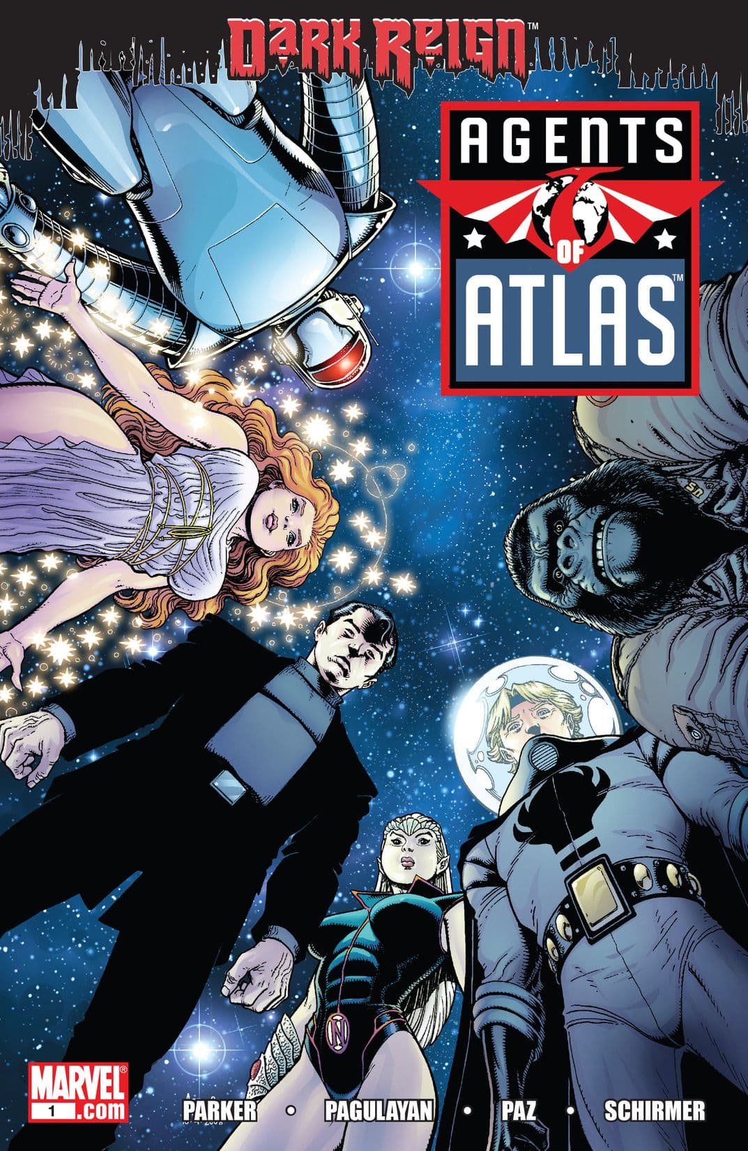 Agents of Atlas #1 cover
