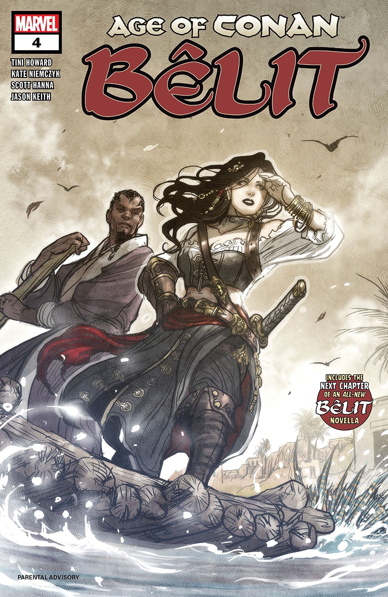 Age of Conan: Bêlit #4 cover