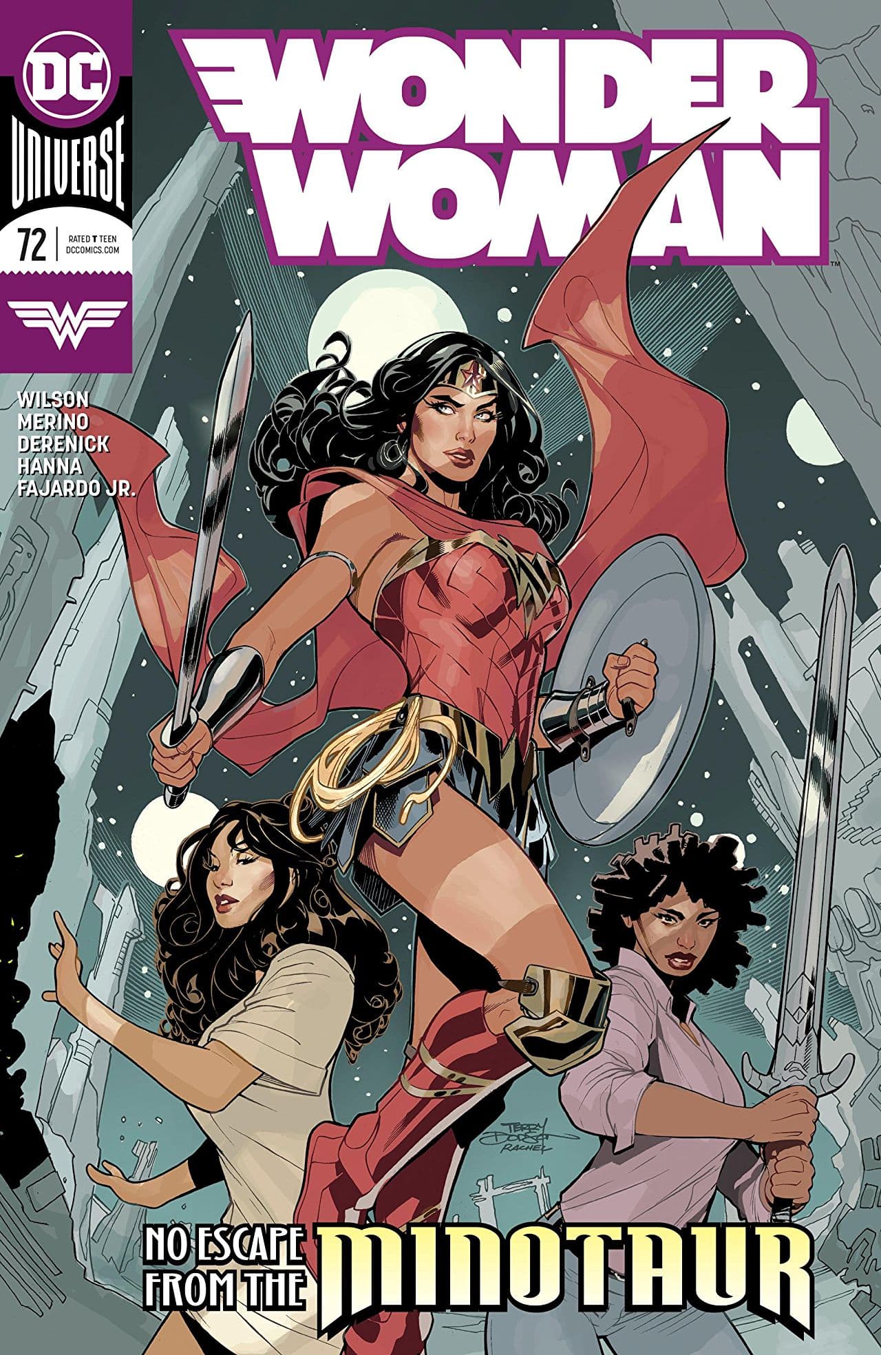 Wonder Woman #72 cover