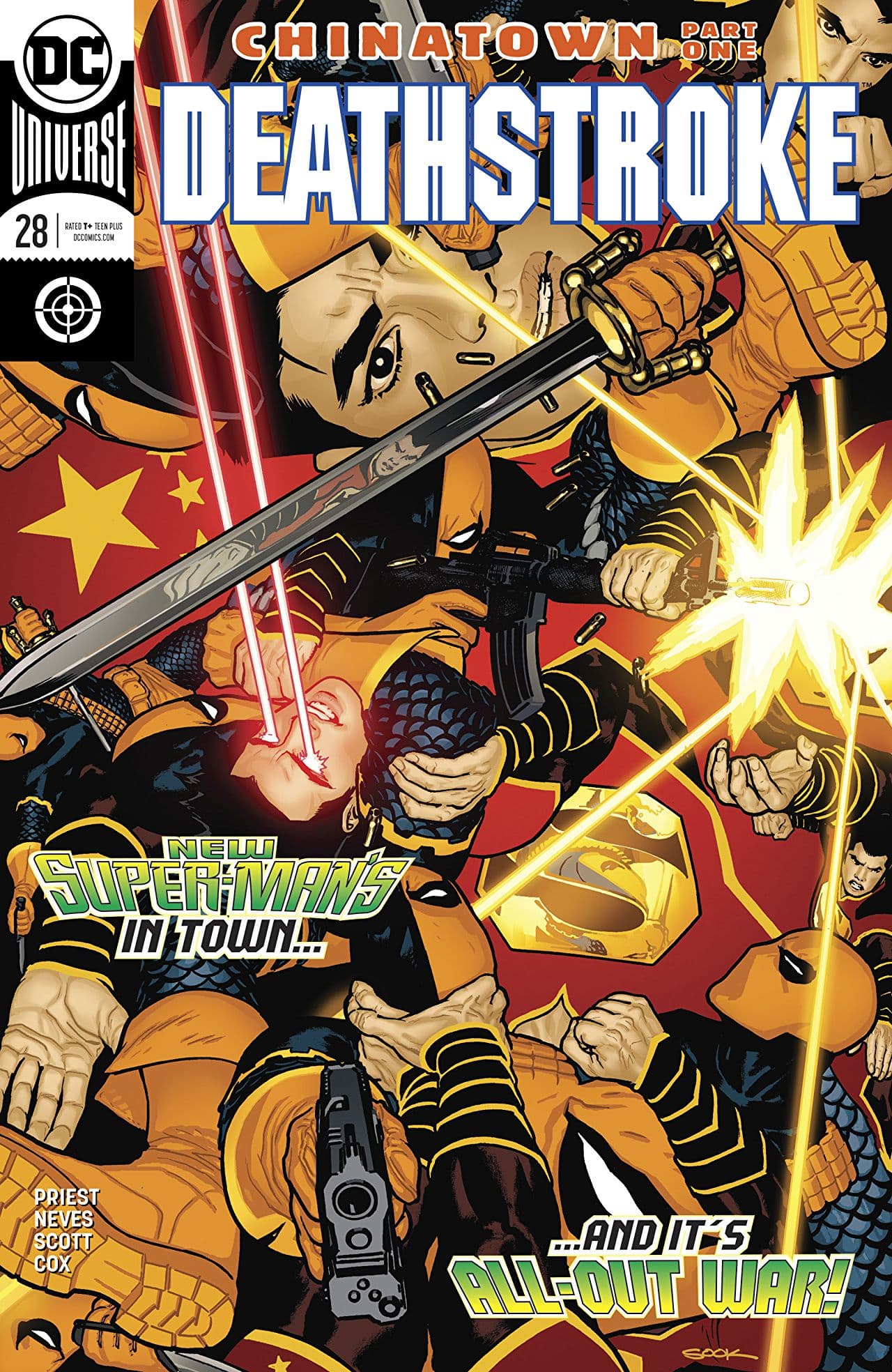 Deathstroke #28 cover