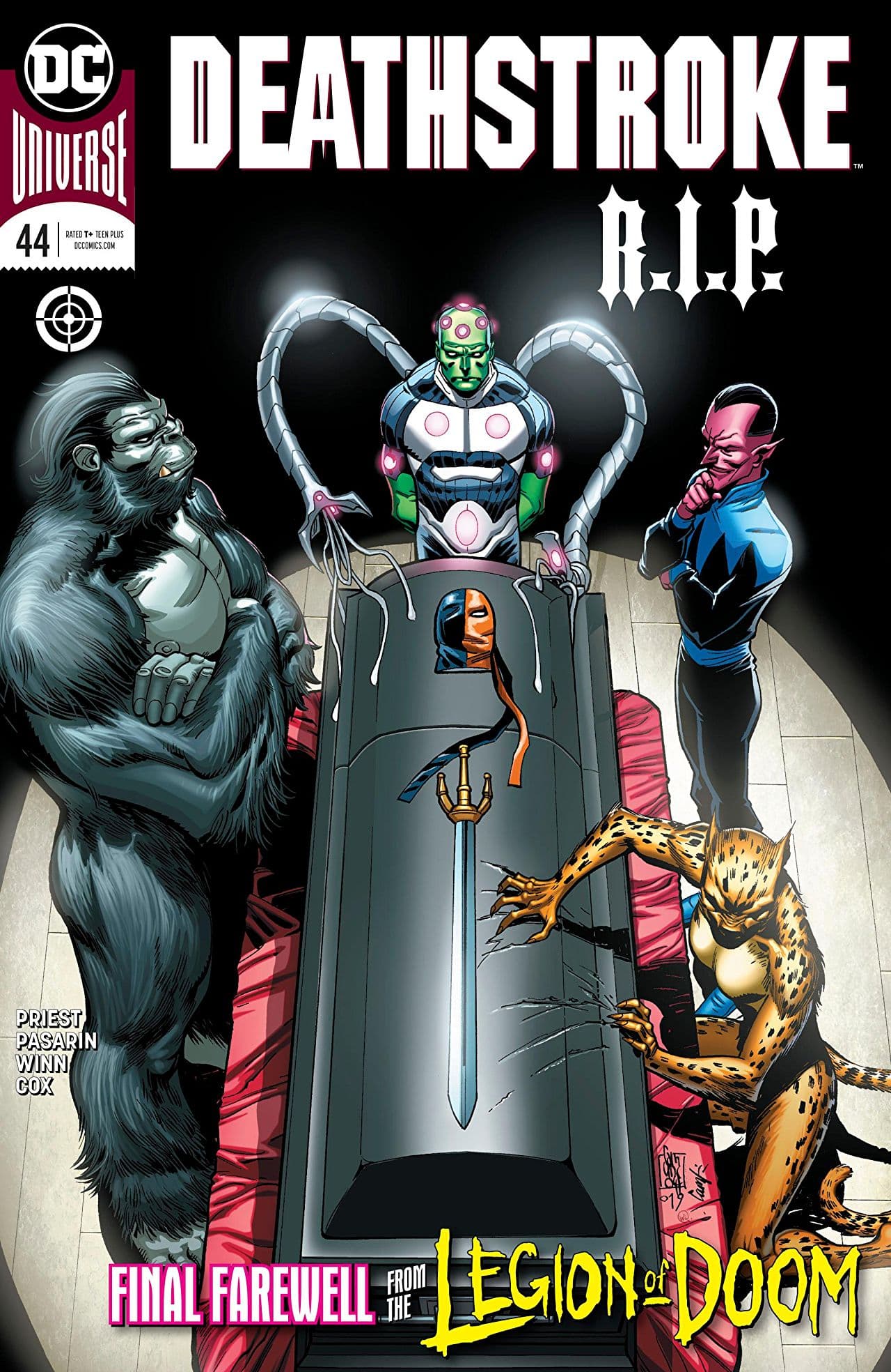 Deathstroke #44 cover