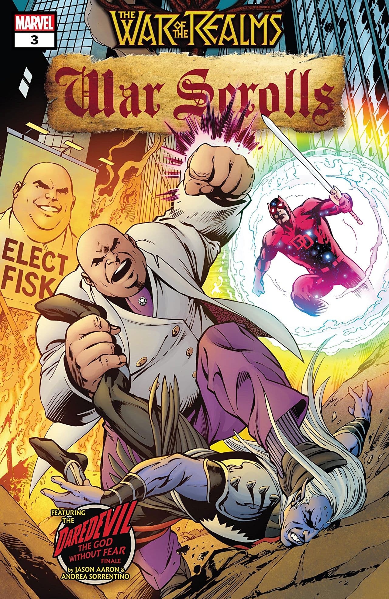 War of the Realms: War Scrolls #3 cover