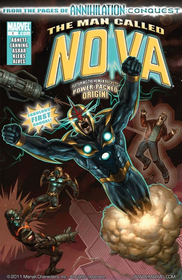 Nova Annual #1 cover