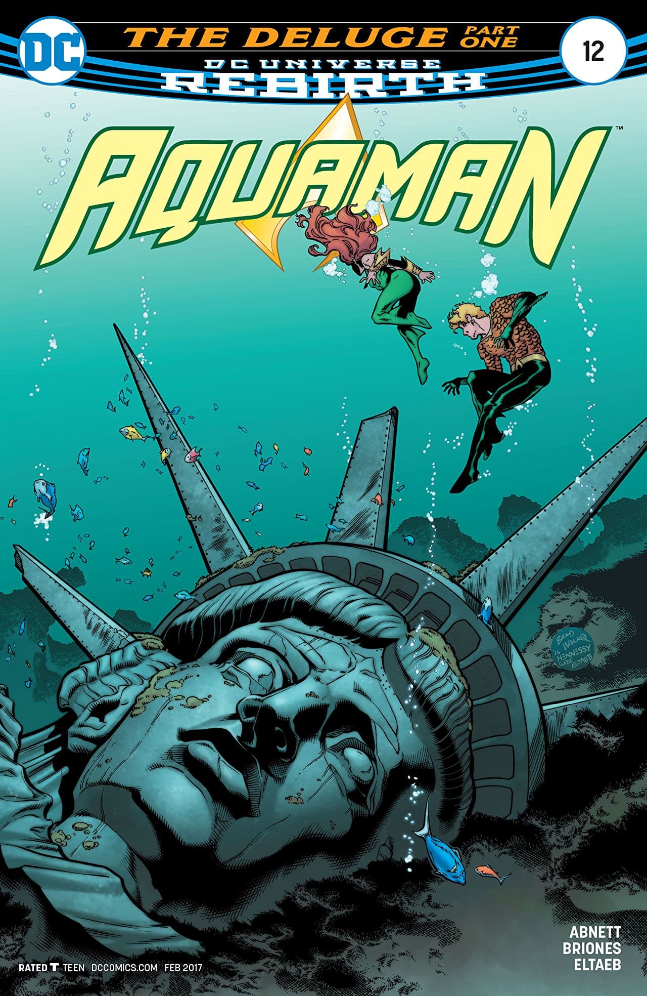 Aquaman #12 cover