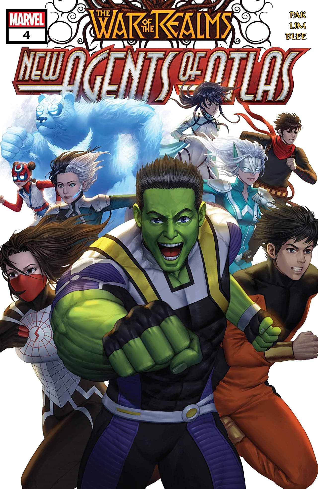 War of the Realms: New Agents of Atlas #4 cover