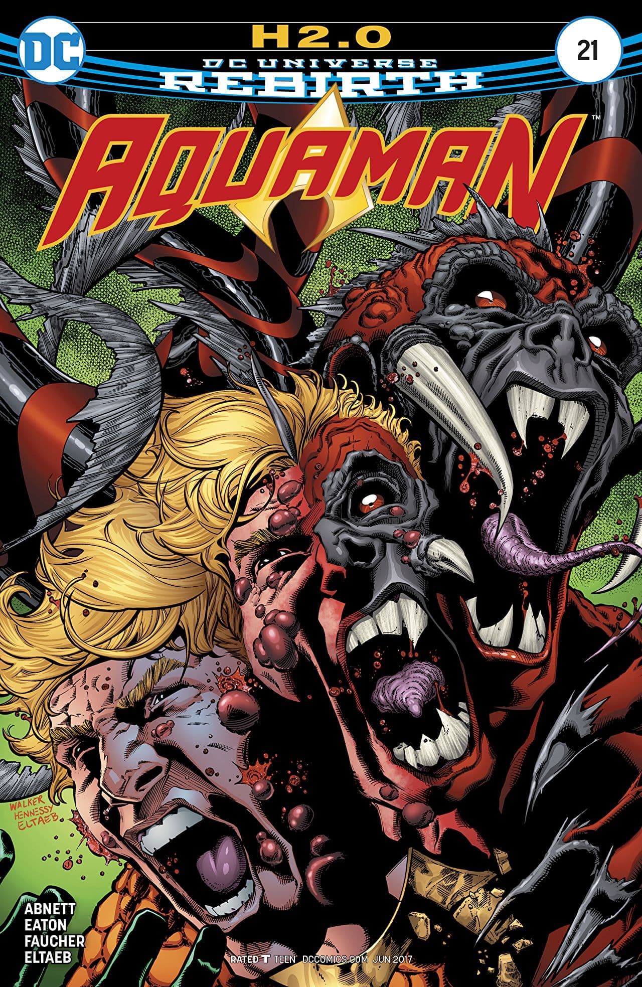 Aquaman #21 cover