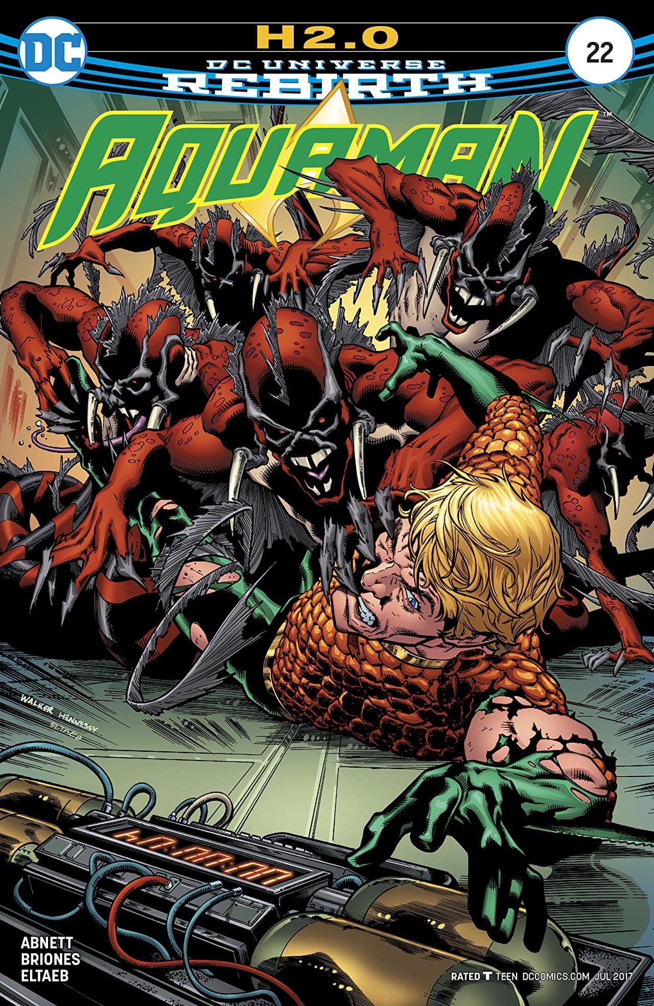 Aquaman #22 cover