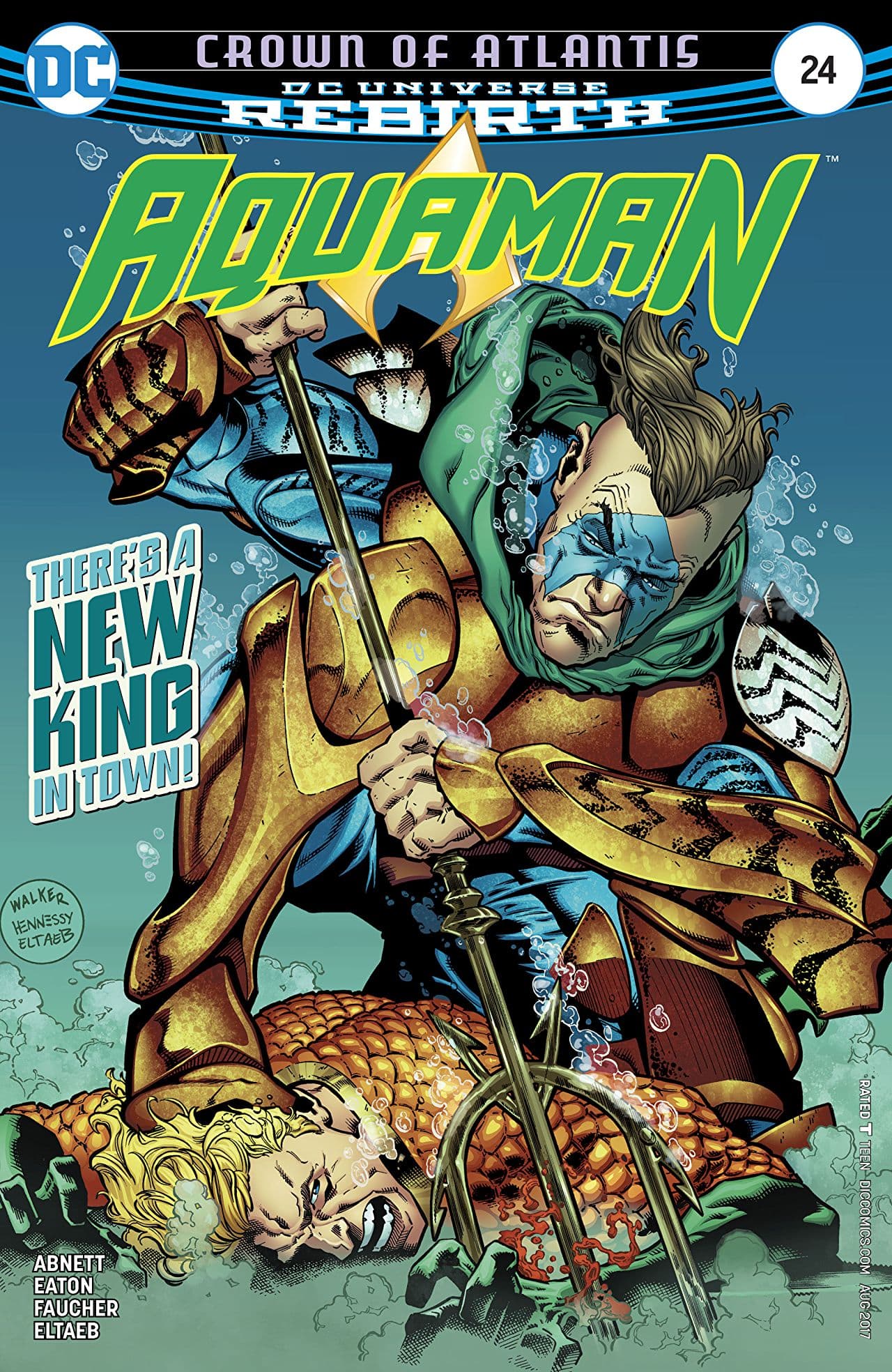 Aquaman #24 cover