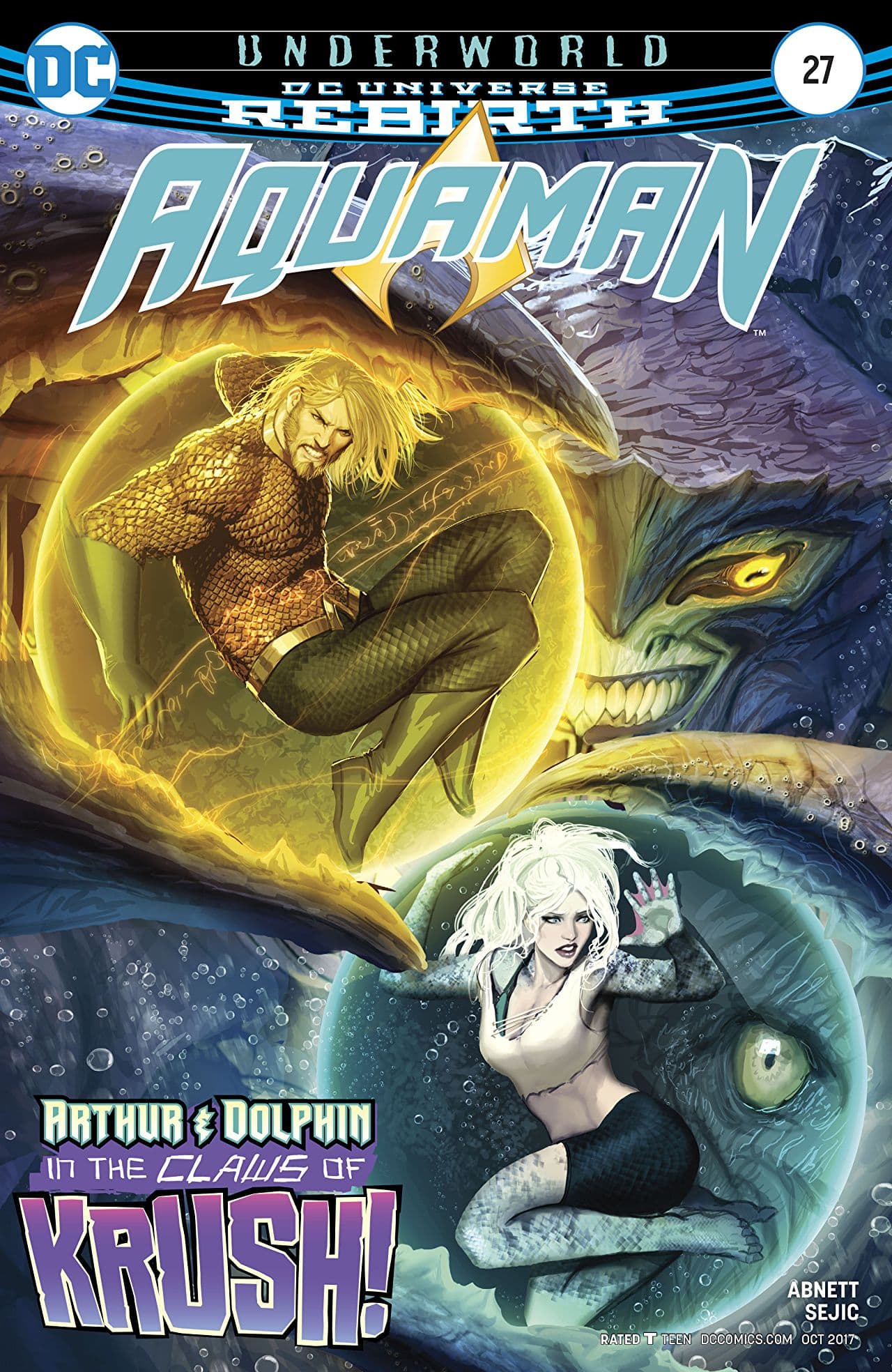 Aquaman #27 cover