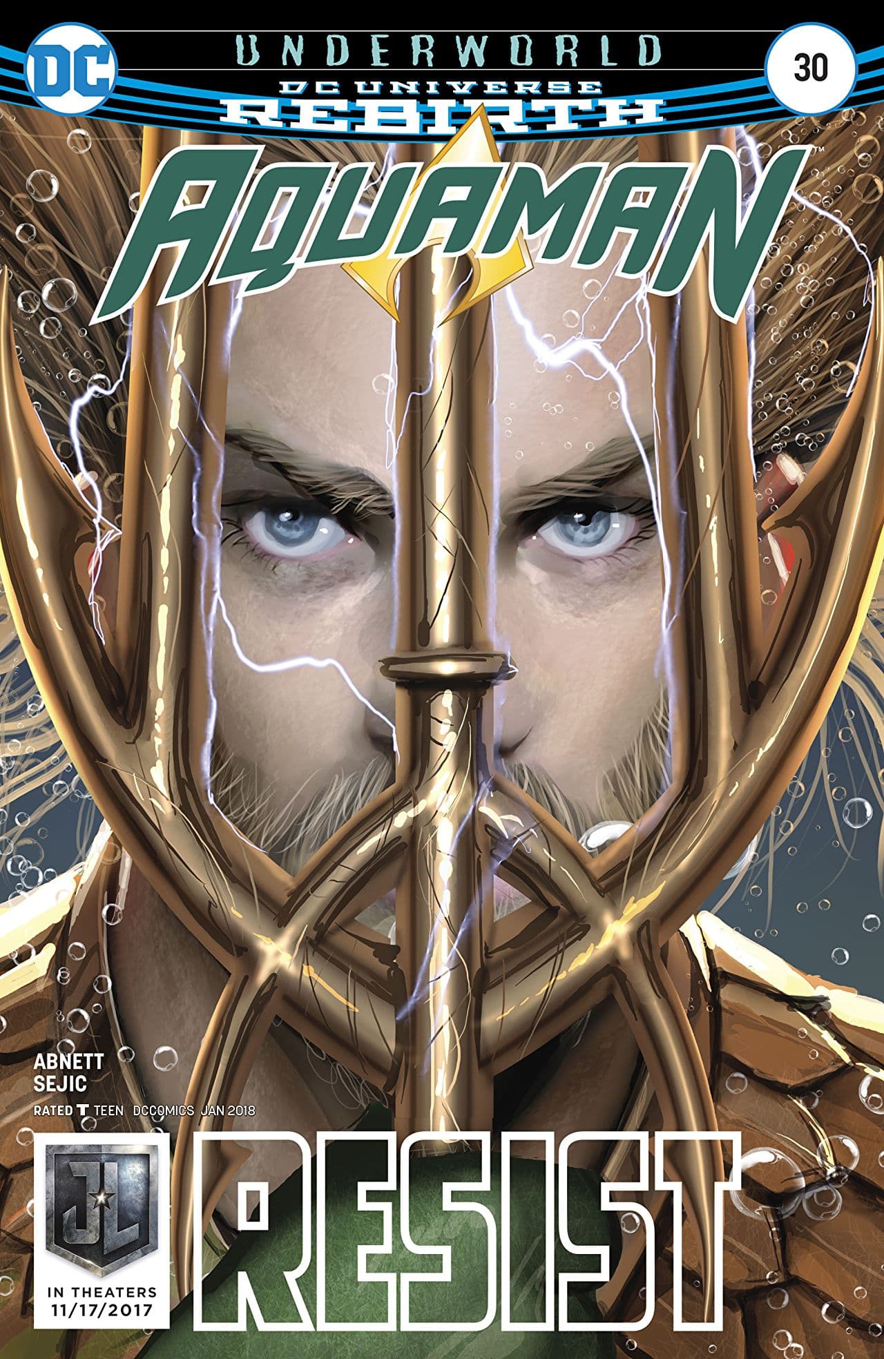 Aquaman #30 cover