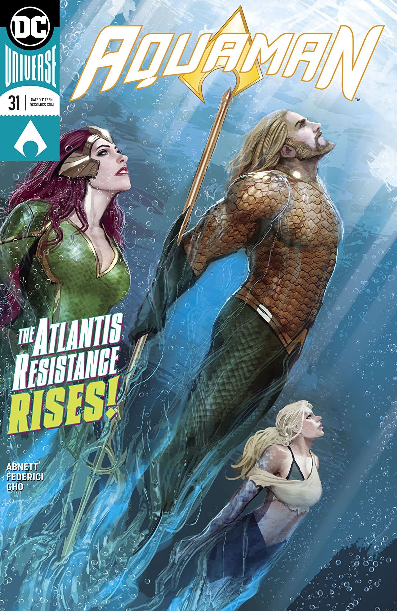 Aquaman #31 cover