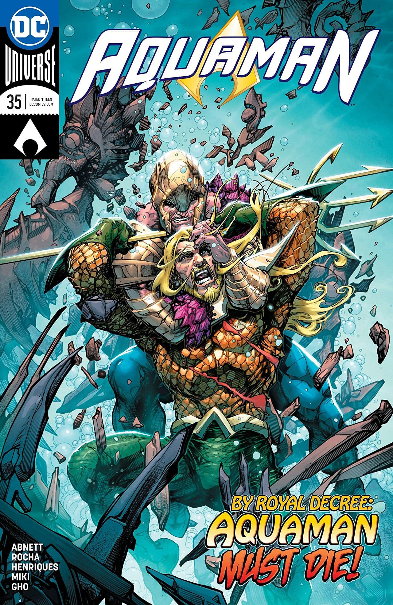 Aquaman #35 cover