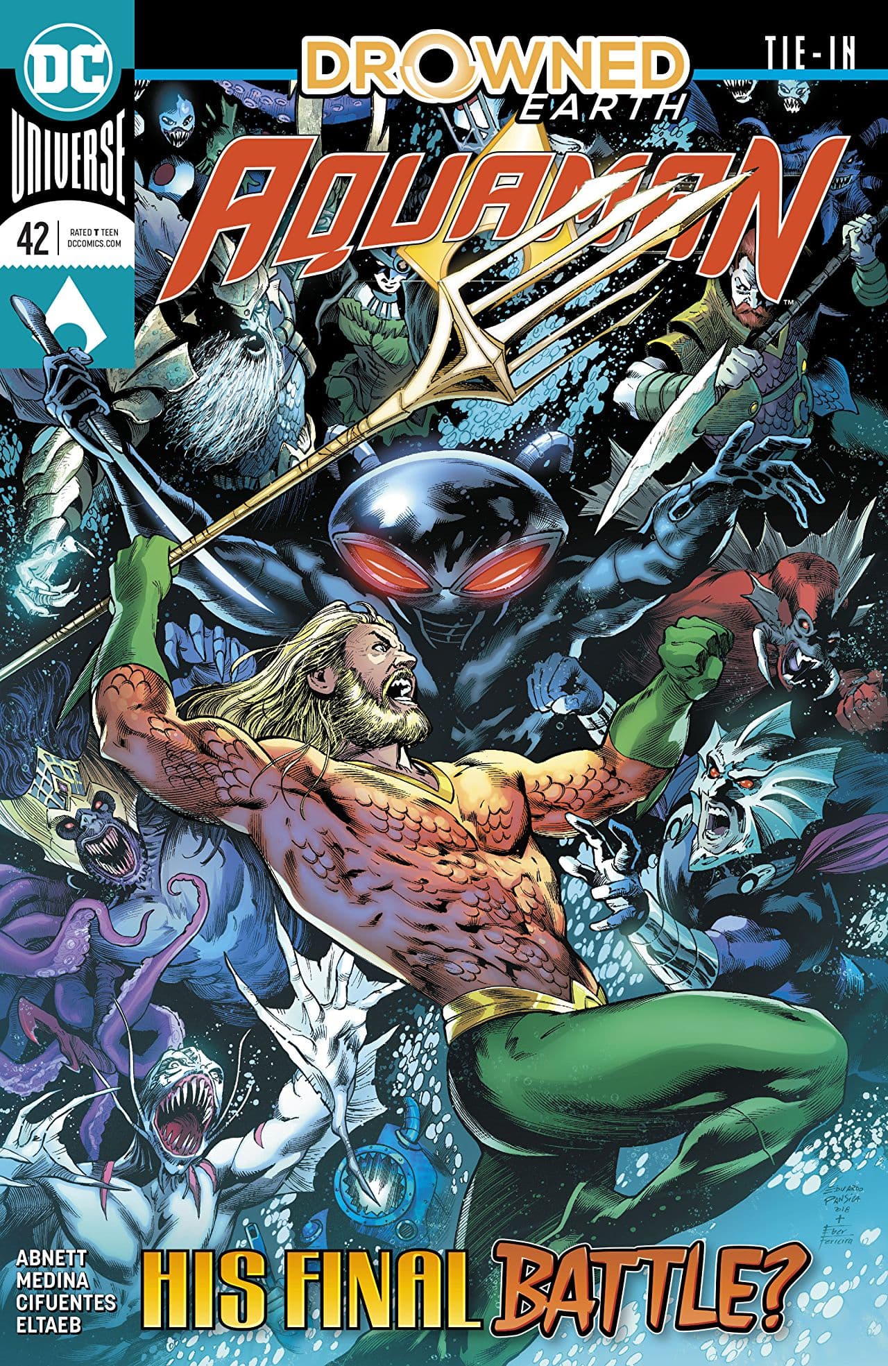 Aquaman #42 cover