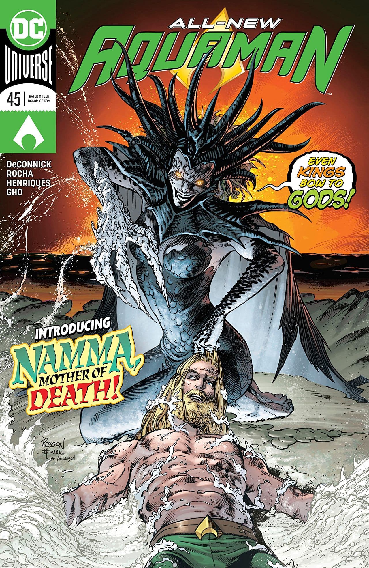 Aquaman #45 cover