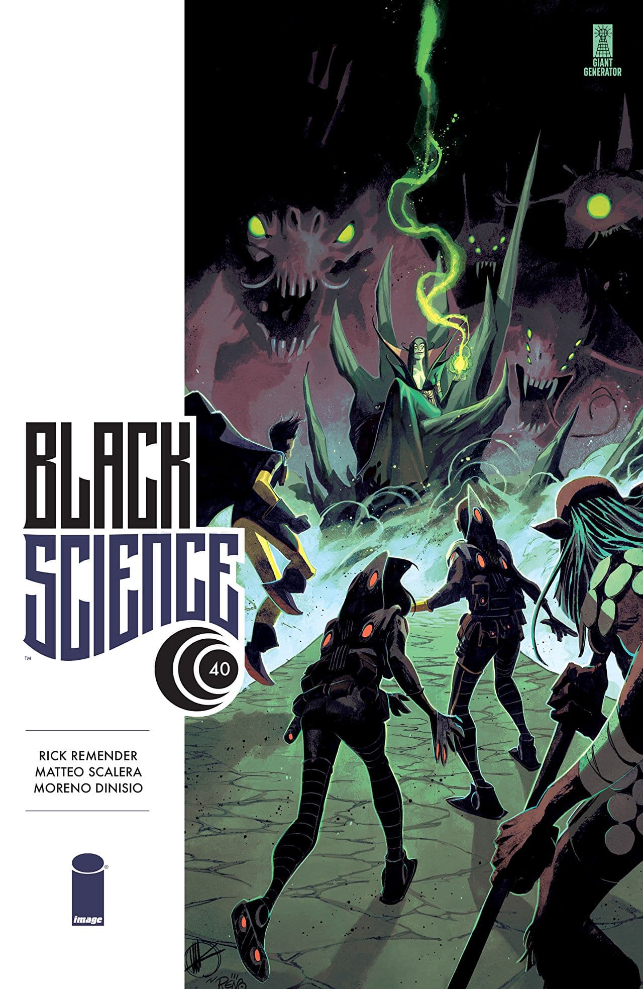 Black Science #40 cover