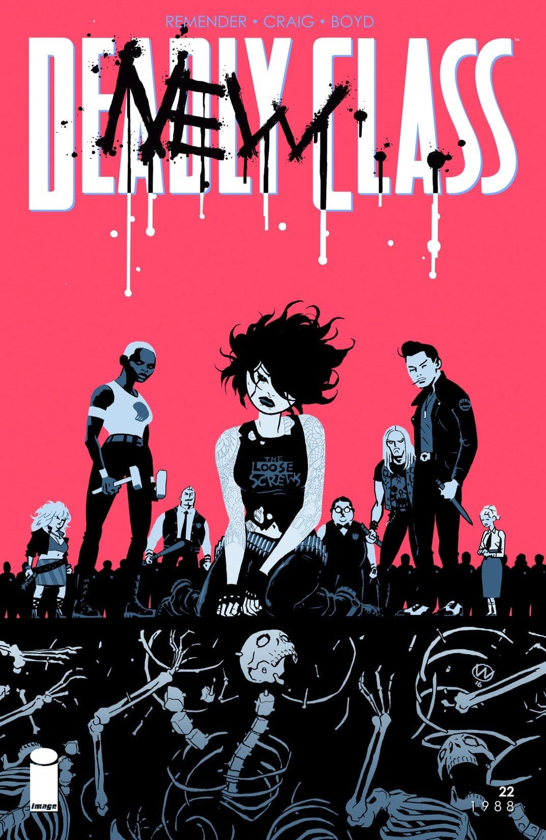 Deadly Class #22 cover