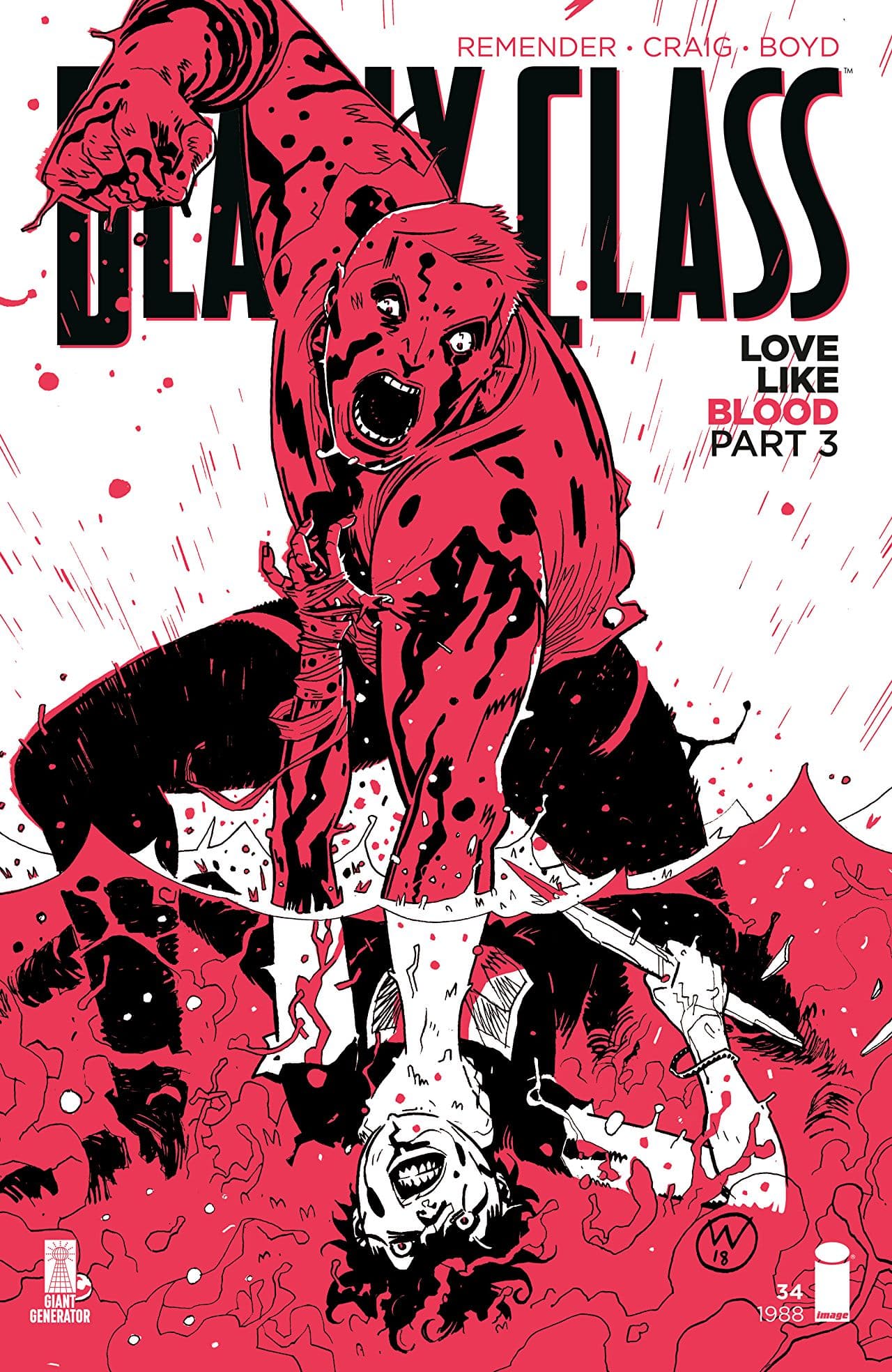 Deadly Class #34 cover