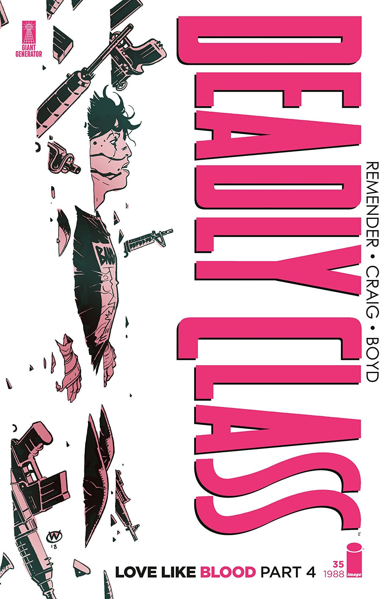 Deadly Class #35 cover