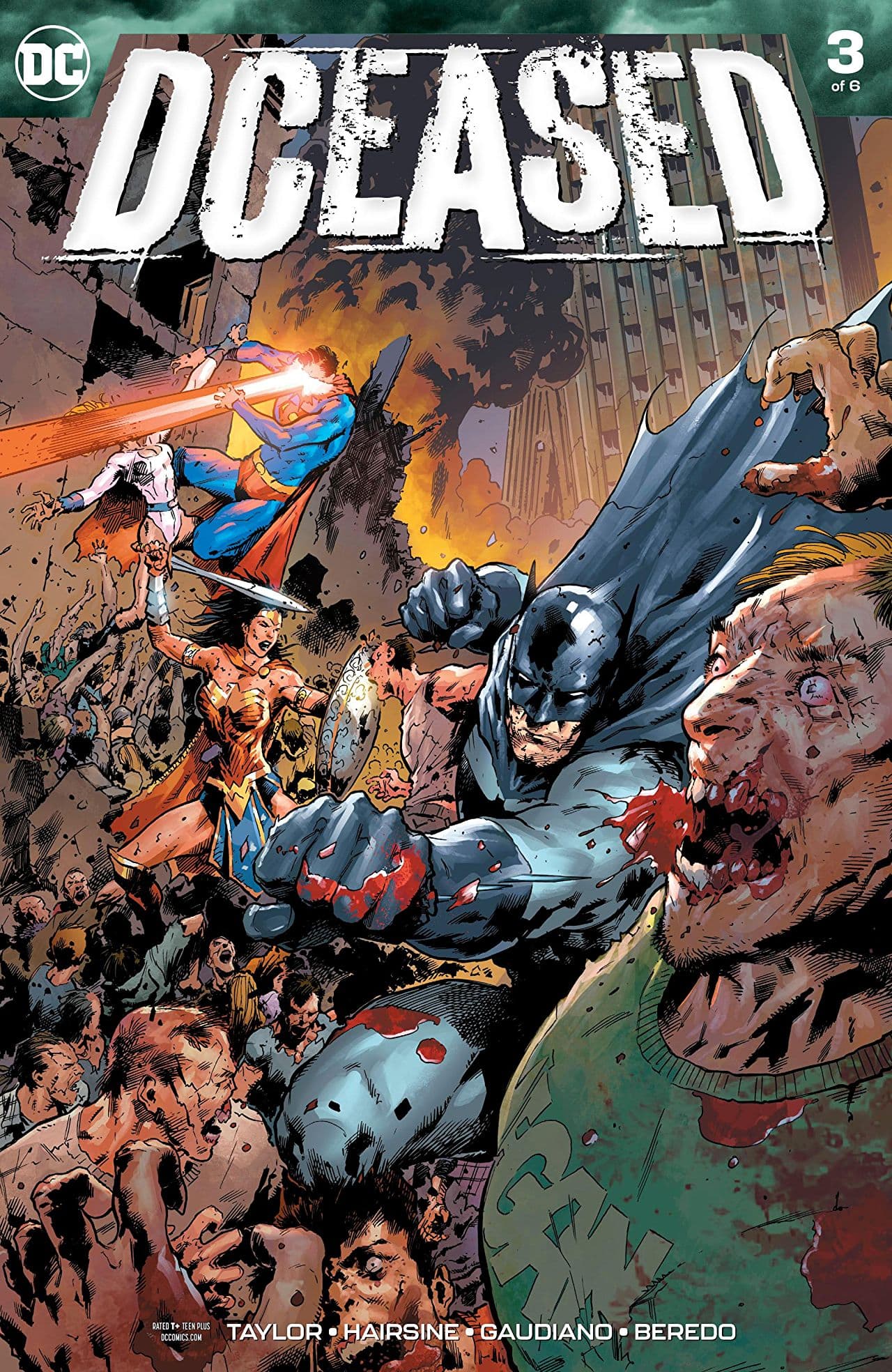 DCeased #3 cover