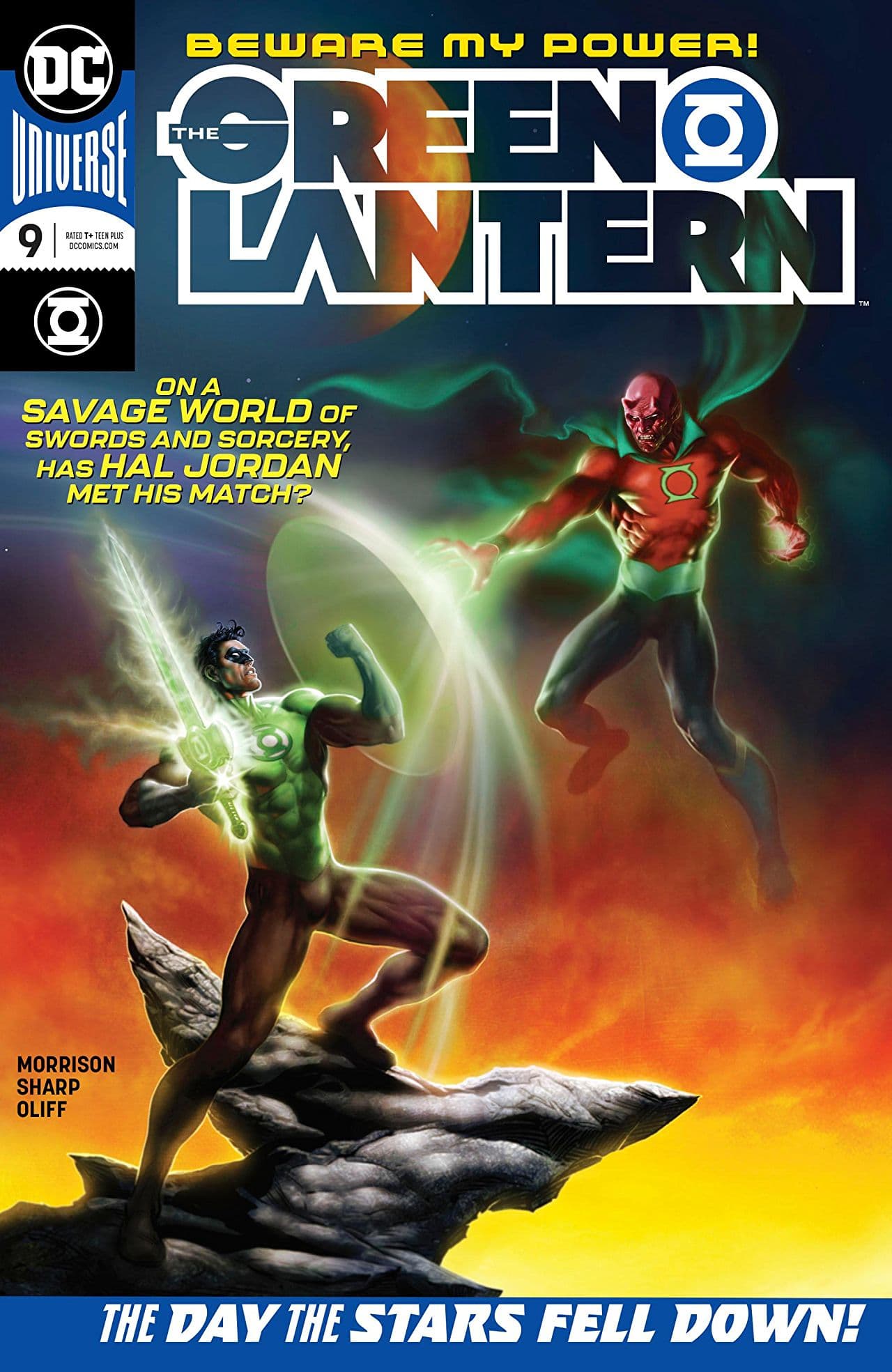 The Green Lantern #9 cover