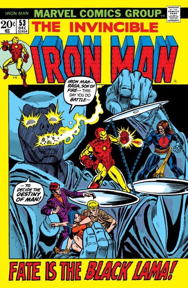 Iron Man #53 cover