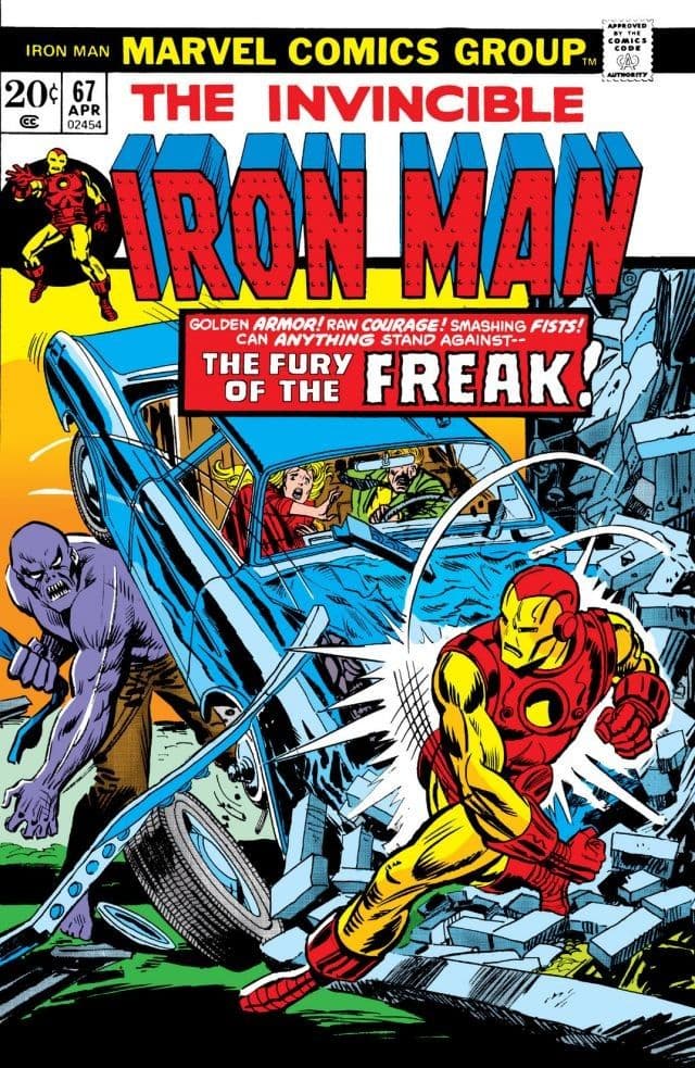 Iron Man #67 cover