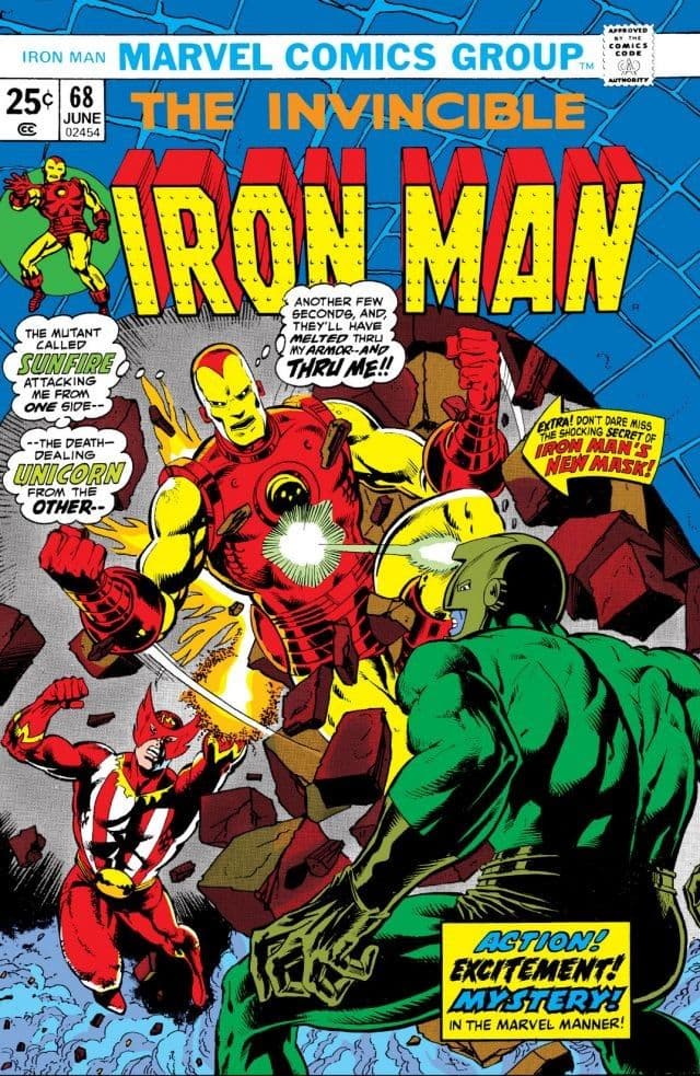 Iron Man #68 cover