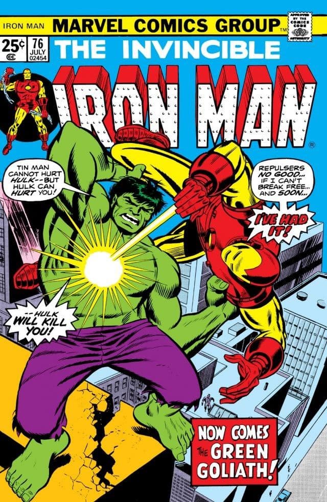 Iron Man #76 cover