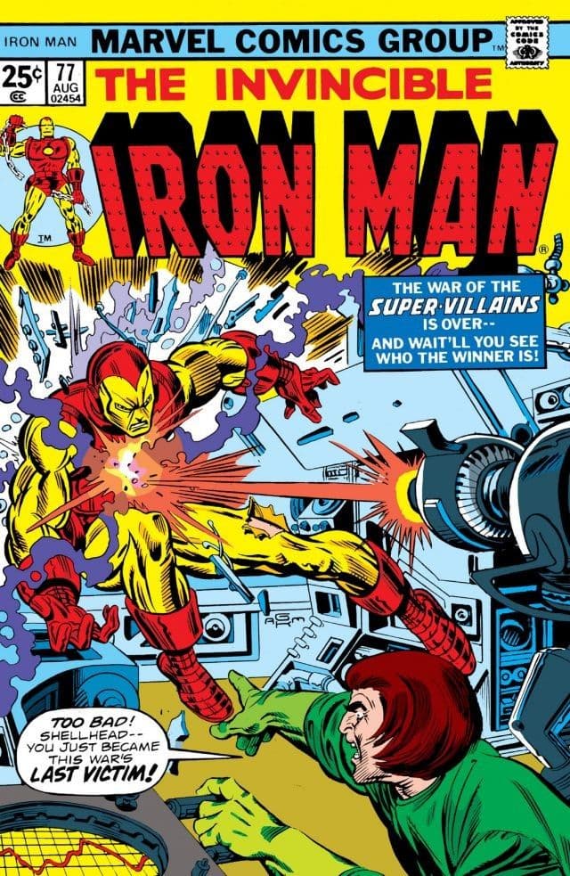 Iron Man #77 cover