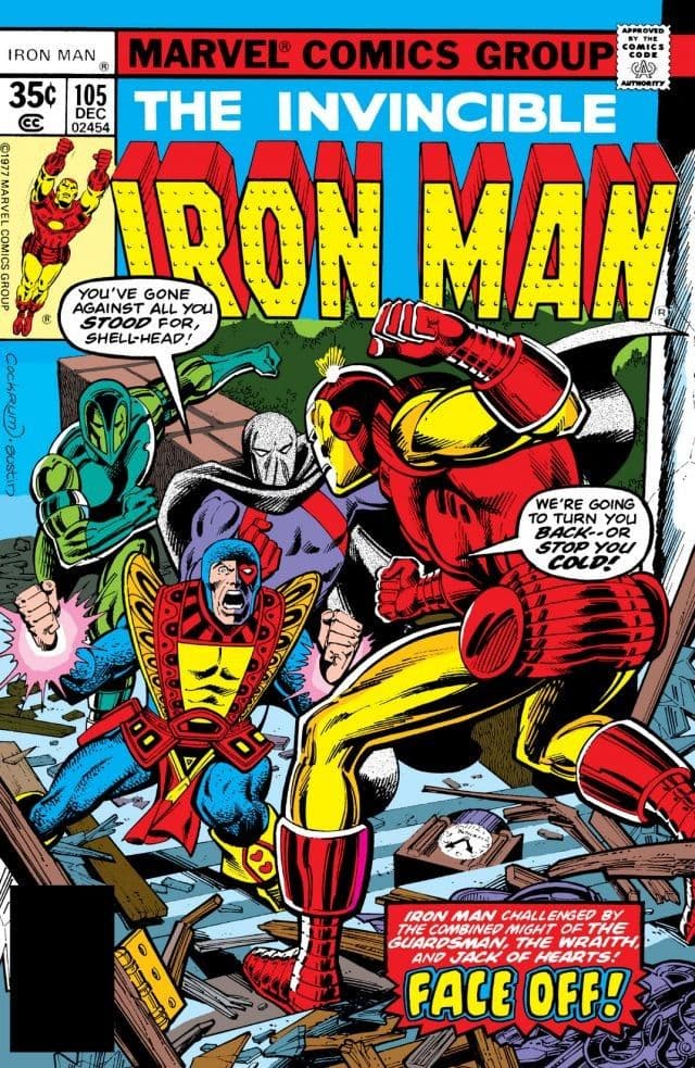 Iron Man #105 cover