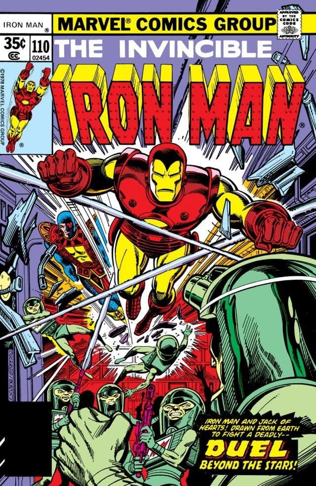 Iron Man #110 cover