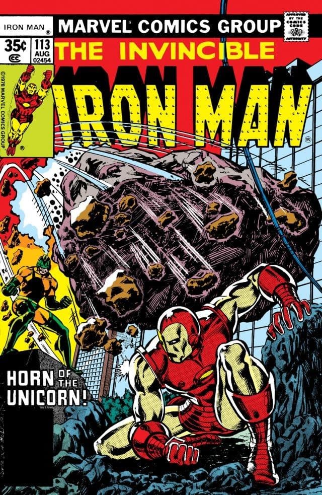 Iron Man #113 cover