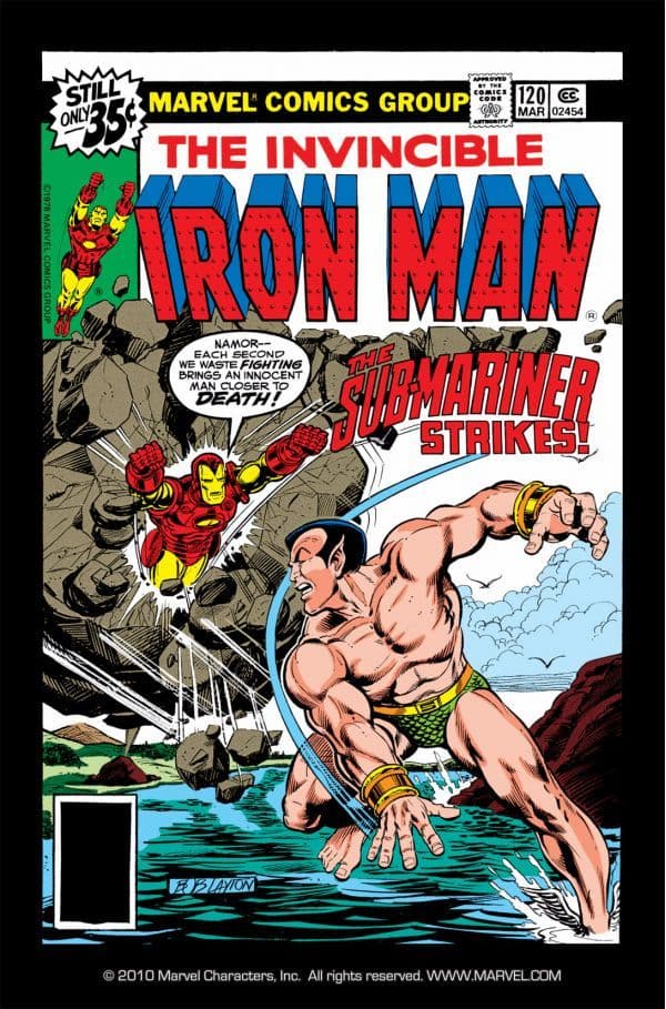 Iron Man #120 cover